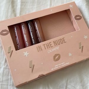 3/$25.  Colourpop 4 of the “In The Nude” collection
